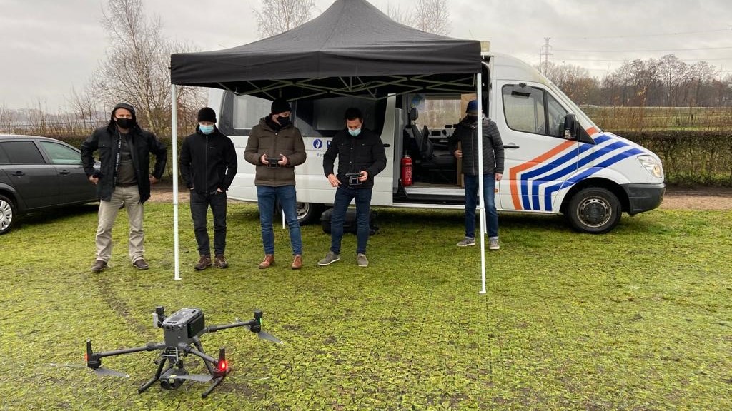 formation de drones police