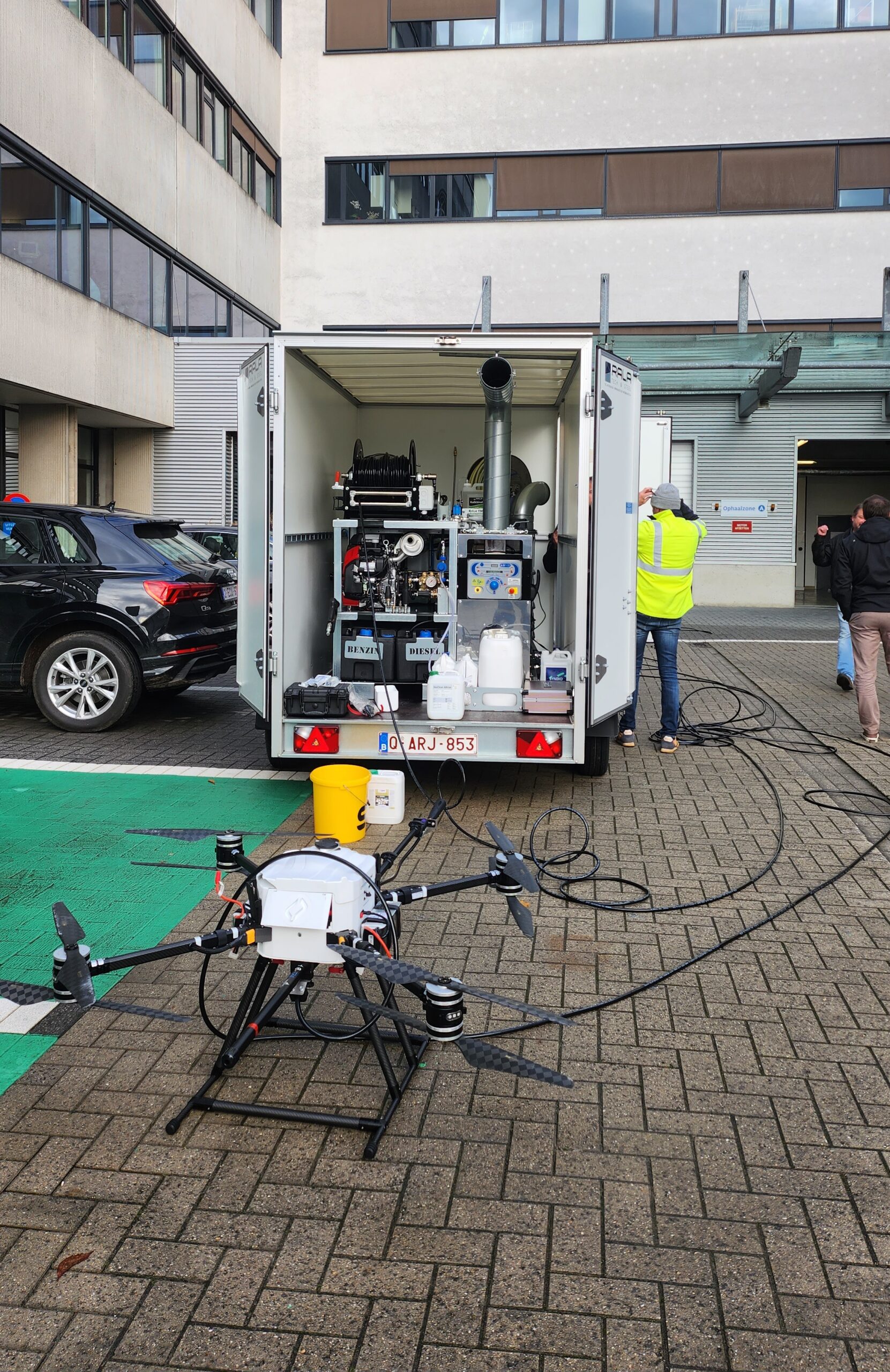 Drone Cleaning Professional Drones DJI Enterprise