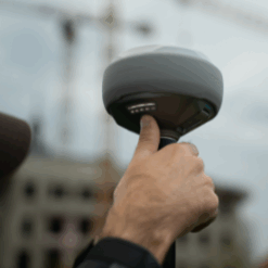 emlid, reach rs4, gnss receiver, rtk gnss, gps, survey, mapping, construction, gis, drone mapping, all-band, imu tilt, magnesium body, ip68, dual band radio, uhf, lora, emlid flow, field survey, precision positioning, quick release mount